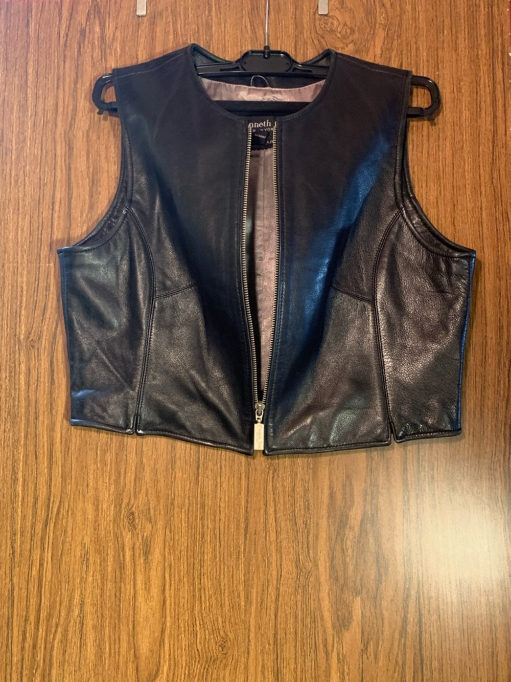 Kenneth Cole Black Label with Silver Lining Detail